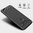 Flexi Slim Carbon Fibre Case for LG V50 ThinQ - Brushed Black